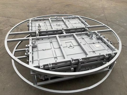 прессформа 6061T6 поплавка 250L вращательная бежать на 3,5 метрах машины