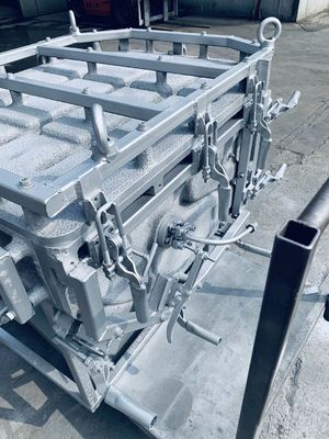 Анти- кисловочная вращательная прессформа оборудует слайдер 8-12mm изготовленный на заказ построенный с тяжелыми струбцинами