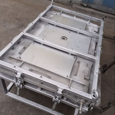 Ненужная прессформа крышки LLDPE 4mm ящика вращательная алюминиевая
