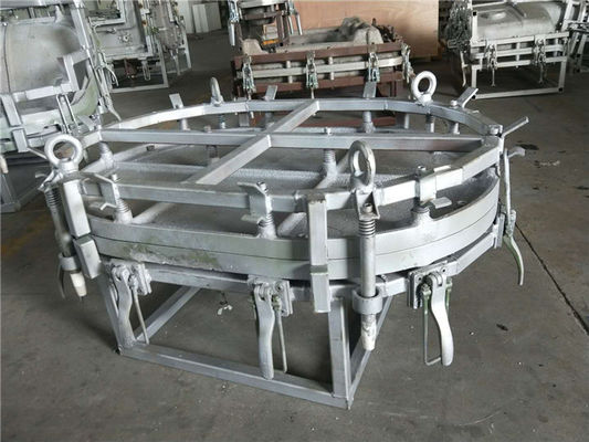 толщина стены продукта алюминиевых вращательных прессформ 4mm-8mm сверхмощная изготовленная на заказ