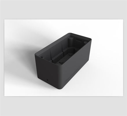 Порошок компактной стены коробки шкафа HDPE Rotomolded LLDPE пластиковой двойной черный